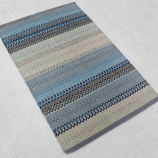 Nova Home Cirrus Woven Rug, Cotton, Blue Color, 120*180 CM - Nova Home - Image 2