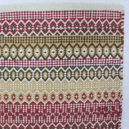 Nova home cirrus woven rug, cotton, brown color, 120*180 cm - Nova Home - Image 3