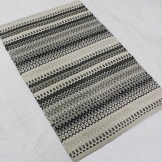 Nova Home Cirrus Woven Rug, Cotton, Grey Color, 120*180 CM - Nova Home - Image 3