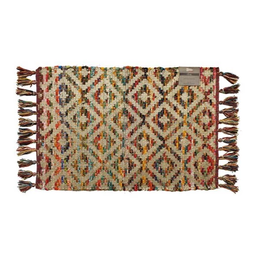 Nova Home Cristal Woven Rug, Gold Color, 60*90 CM Nova Home Cristal Woven Rug, Gold Color, 60*90 CM