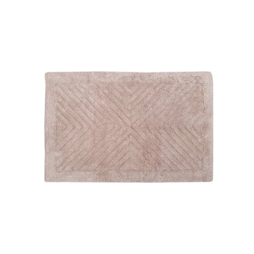 Nova Home Marina Bath Mat, Cotton, Salmon Color, 65*115 Cm