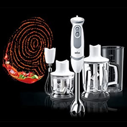 خلاط يدوي 750 واط لون أبيض مع 21 سرعة من براون - براون - Image 6