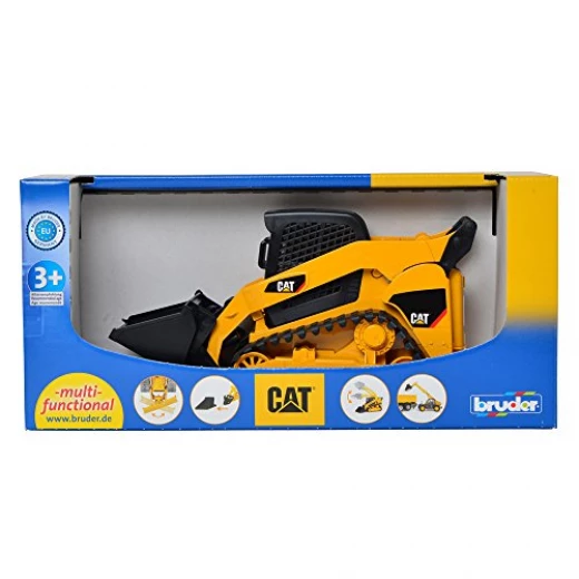 Bruder Caterpillar Compact Track Loader, Yellow Color Bruder Caterpillar Compact Track Loader, Yellow Color