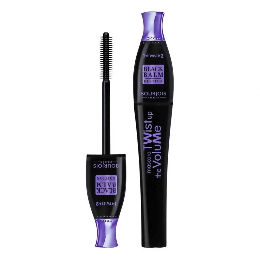 Bourjois Twist Up Volume Mascara 2in1 Black Balm Lengthening and Thickening 8ml Eye Makeup Bourjois Twist Up Volume Mascara 2in1 Black Balm Lengthening and Thickening 8ml Eye Makeup