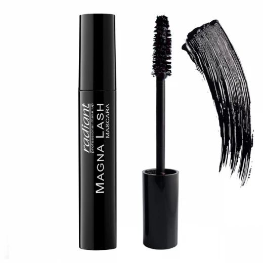 ماسكارا Radiant Magna Lash سوداء رقم 01 لرموش آسرة تأثير تكثيف وتجعيد اختبار أطباء العيون عيون حساسة - ريدينت - Image 3