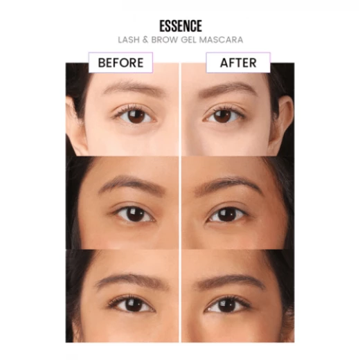 ماسكارا جل ايسنس للرموش والحواجب جل شفاف للحواجب الطبيعية 0.3 أونصة تحدد وتُشكل - ايسنس - Image 3