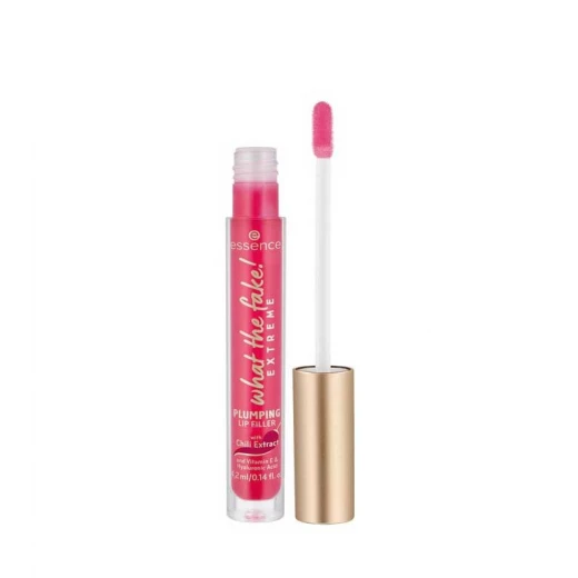 Essence Peach Plumping Lip Filler Gloss Number 01 Hyaluronic Acid Fuller Lips Cooling Effect Shiny Finish - Essence - Image 2