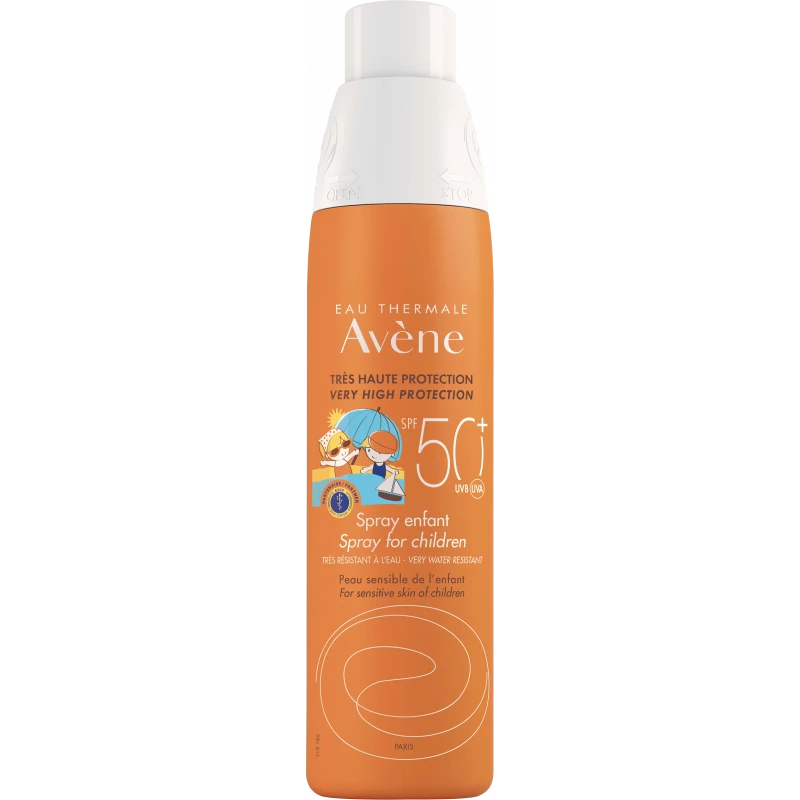 Avene Spray For Children, SPF 50+, 200ML - AVÈNE