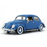 Burago Volkswagen Kafer Beetle Car, Blue Color - Burago