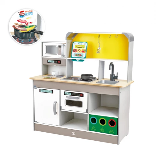 Hape Deluxe Kitchen with Fan Fryer Hape Deluxe Kitchen with Fan Fryer