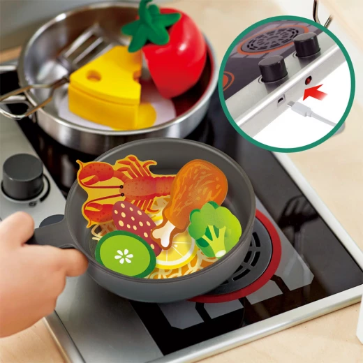 Hape Deluxe Kitchen with Fan Fryer - Hape - Image 4