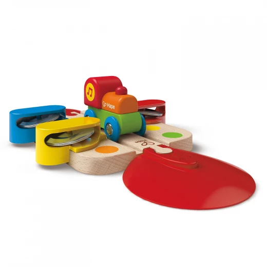 Hape Rainbow Puzzle Railway - Hape - Image 3