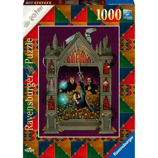 لعبة الأحجية بتصميم هاري بوتر الجزء الاول 1000 قطعة من رافنسبرغر لعبة الأحجية بتصميم هاري بوتر الجزء الاول 1000 قطعة من رافنسبرغر