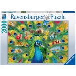 Ravensburger Puzzle Land of the Peacock, 2000 Pieces - Ravensburger