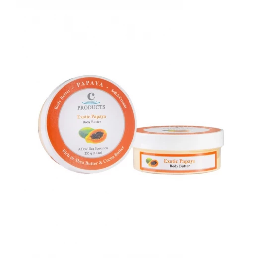 C-Products Exotic Papaya Body Butter, 250 Gram C-Products Exotic Papaya Body Butter, 250 Gram