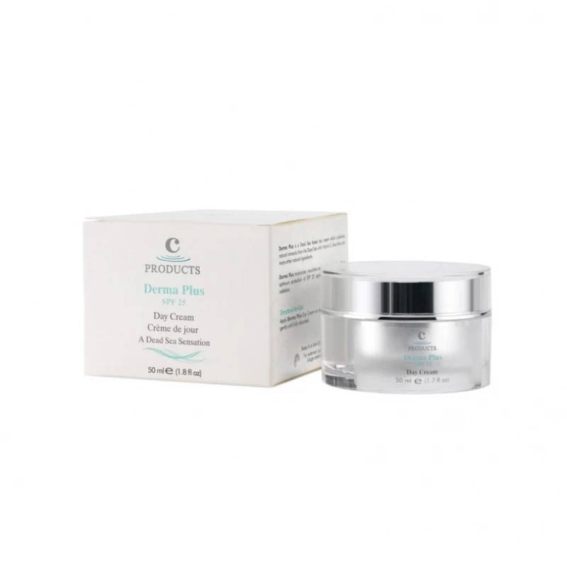 C-Products Derma Plus Facial Day Cream SPF 25, 50 Ml - C-Products