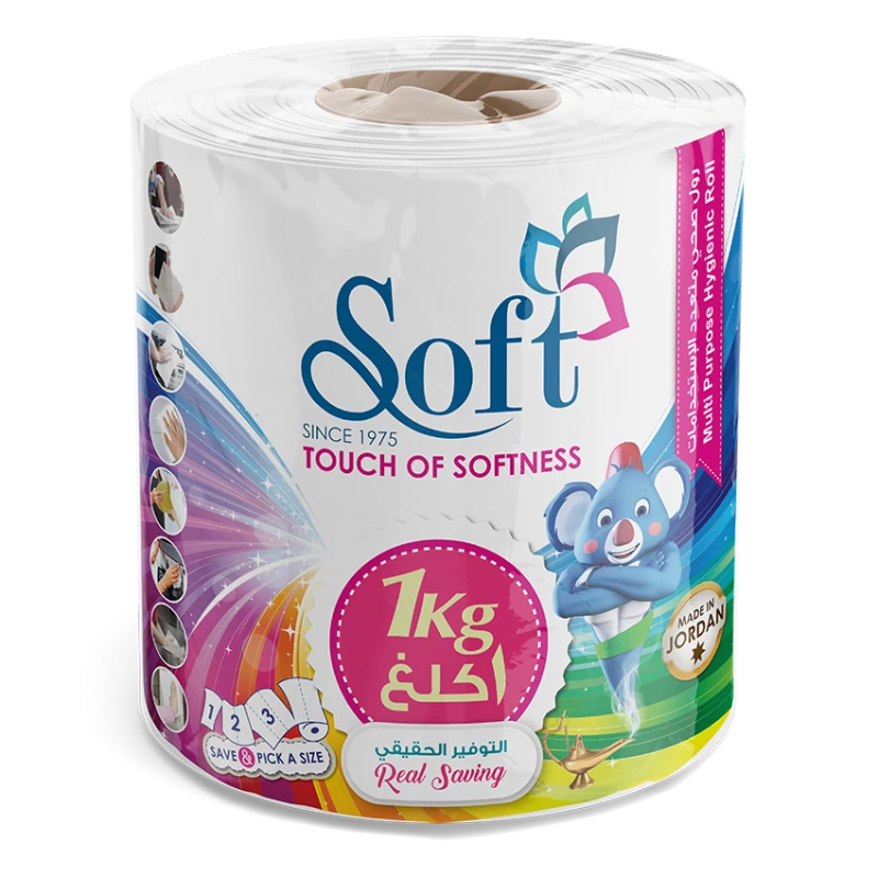 مناديل متعددة الاستخدام, 1 كغم , من سوفت - سوفت