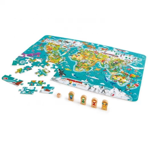 Hape 2-in-1 World Tour Puzzle Hape 2-in-1 World Tour Puzzle