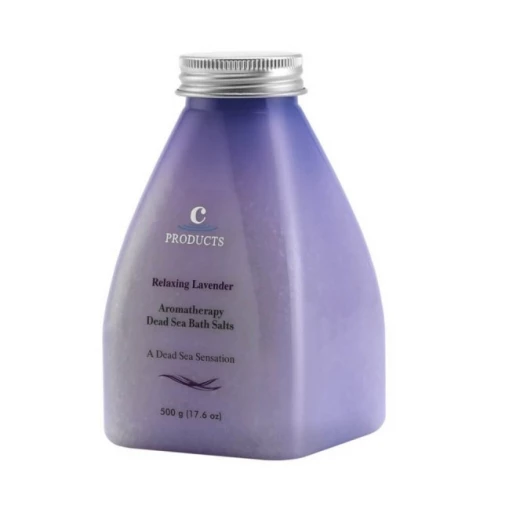 C-Products Relaxing Lavender Bath Salt, 500 Gram C-Products Relaxing Lavender Bath Salt, 500 Gram