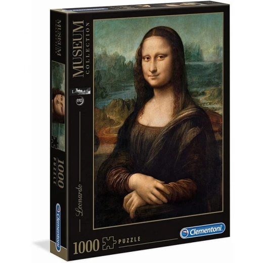 لعبة الأحجية بتصميم الموناليزا , 1000 قطعة من كليمنتوني لعبة الأحجية بتصميم الموناليزا , 1000 قطعة من كليمنتوني