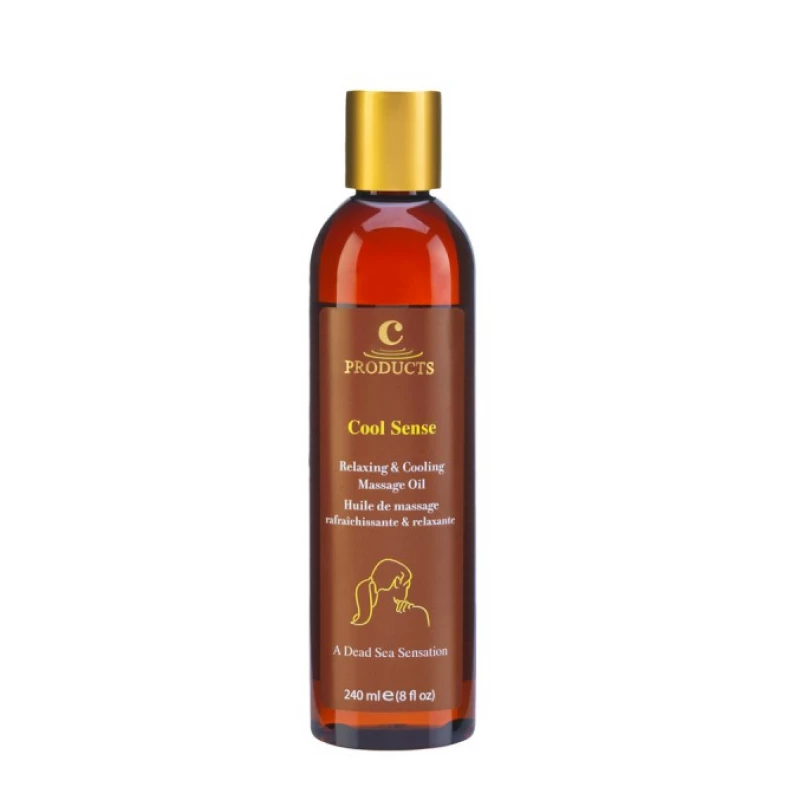 C-Products Cool Sense Massage Oil, 240 Ml - C-Products