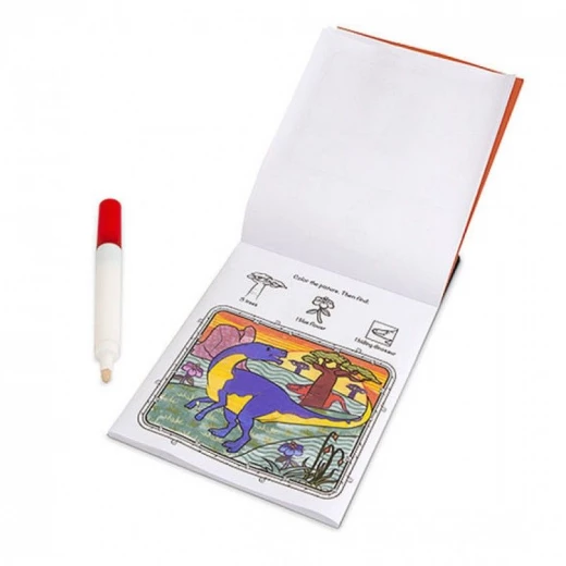 Melissa & Doug Color Blast Book, on the Go Travel Activity, Dinosaurs Design - Melissa &amp; Doug - Image 3