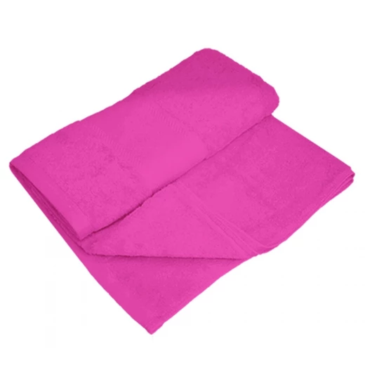 منشفة استحمام قطنية, باللون الزهري, 100*150 سم منشفة استحمام قطنية, باللون الزهري, 100*150 سم