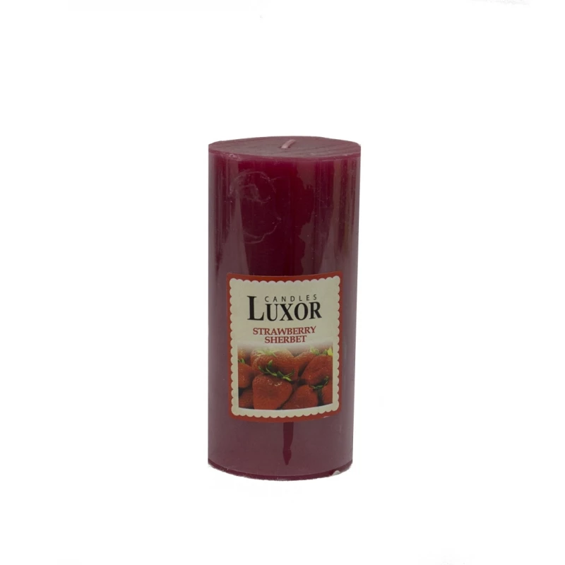 شموع معطرة, رائحة الفراولة, 5*10 سم