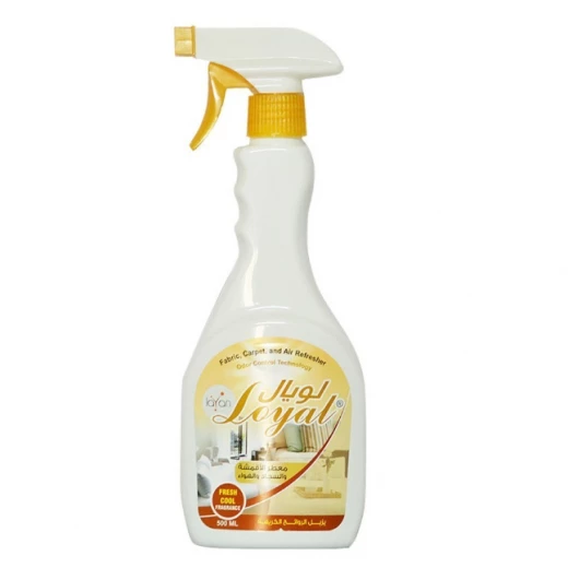 Loyal Fabric Carpet & Air Freshener, Gold Color, 500 Ml Loyal Fabric Carpet & Air Freshener, Gold Color, 500 Ml