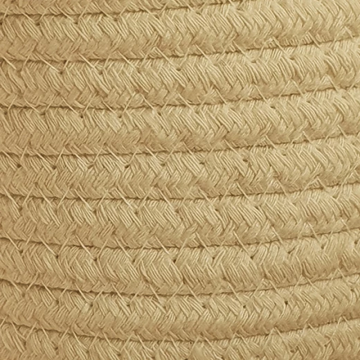 سلات الحبال القطنية العصرية باللون البيج - مودرن - Image 3