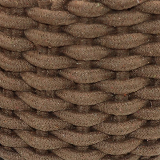 سلات حبال قطنية دائرية عصرية, لون بني - مودرن - Image 2