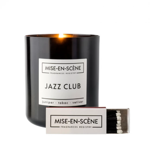 Ambientair Mise En Scented Candle, Jazz Club Scent, 300 Gram - Ambientair - Image 2