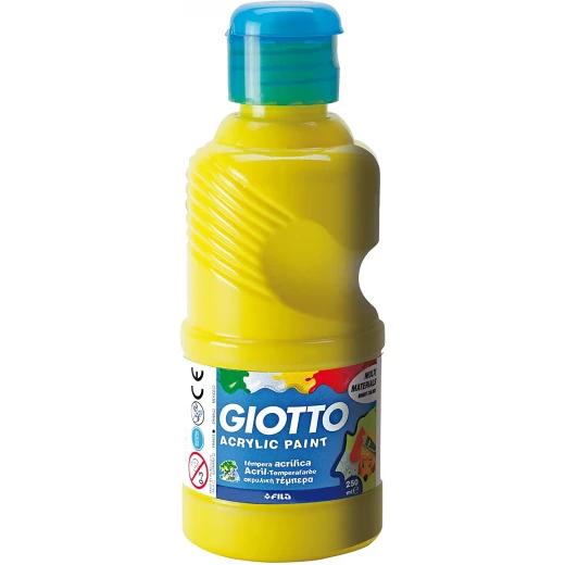 Giotto Acrilic Yellow, 250ml Giotto Acrilic Yellow, 250ml