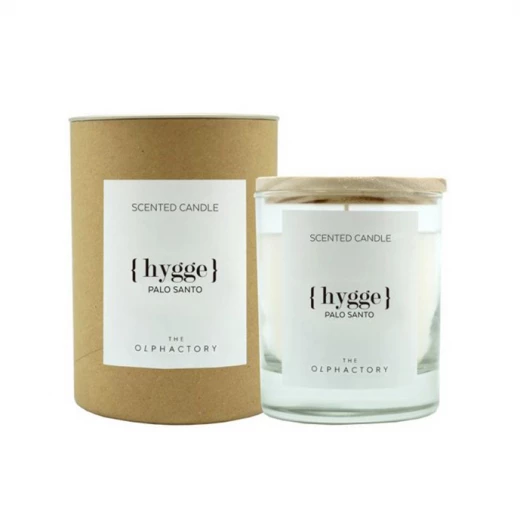 Ambientair the olphactory scented candle, hygge palo santo scent, 200 gram Ambientair the olphactory scented candle, hygge palo santo scent, 200 gram