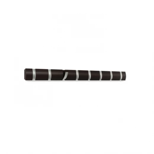 Umbra flip hooks wall rail, espresso color Umbra flip hooks wall rail, espresso color