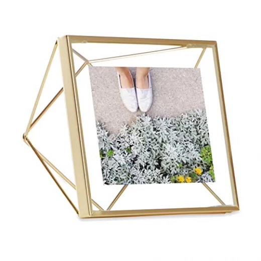 Umbra Square Photo Frame, Gold 4*4 Cm Umbra Square Photo Frame, Gold 4*4 Cm