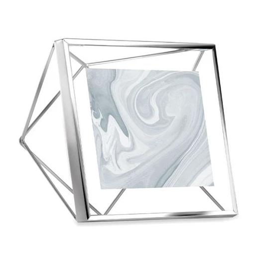 Umbra Square Photo Frame, Silver 4*4 Cm Umbra Square Photo Frame, Silver 4*4 Cm