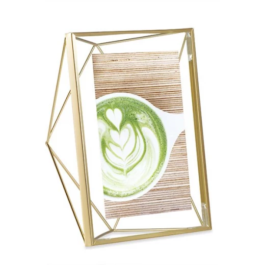 Umbra square photo frame, gold 13x18cm Umbra square photo frame, gold 13x18cm