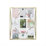 Umbra gallery photo frame, gold 18*22 cm - Umbra