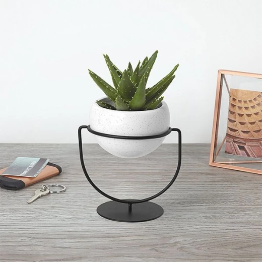 Umbra Plant Holder Pot, White - Umbra - Image 2