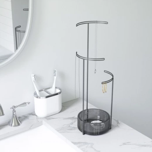 Umbra Jewelry Stand Tesora, Smoke - Umbra - Image 4