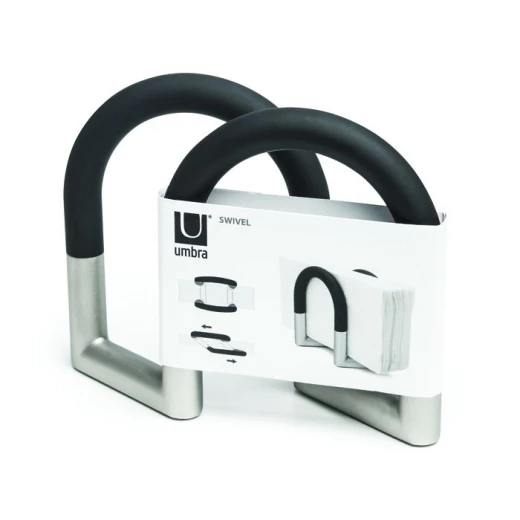 حامل مناديل, باللون الأسود من أومبرا حامل مناديل, باللون الأسود من أومبرا