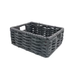 Weva reader cotton storage basket, charcoal - Weva