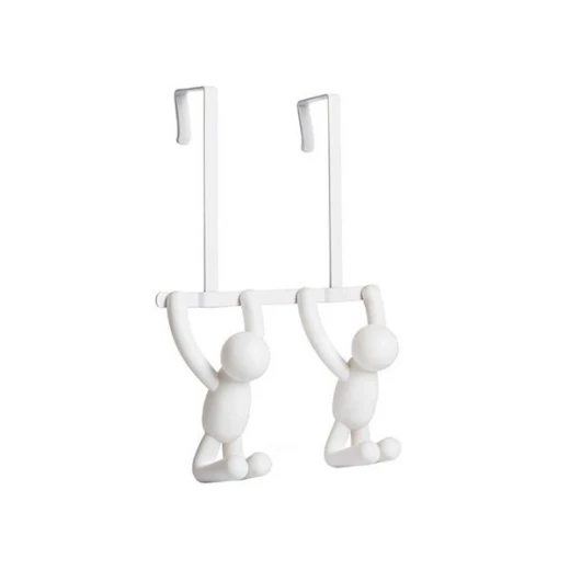 Umbra buddy double over the door hook, white color Umbra buddy double over the door hook, white color