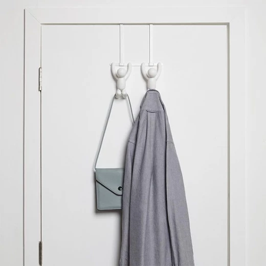 Umbra buddy double over the door hook, white color - Umbra - Image 2