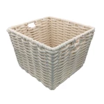 Weva taylor cotton storage basket , beige - Weva