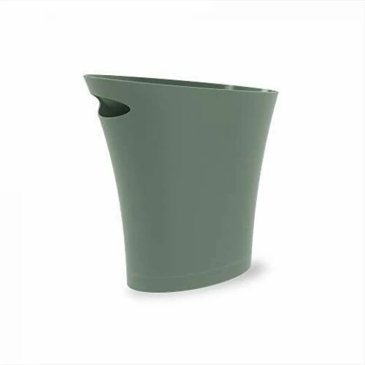 Umbra Skinny Trash Can, Green Color, 7.5 Liters Umbra Skinny Trash Can, Green Color, 7.5 Liters