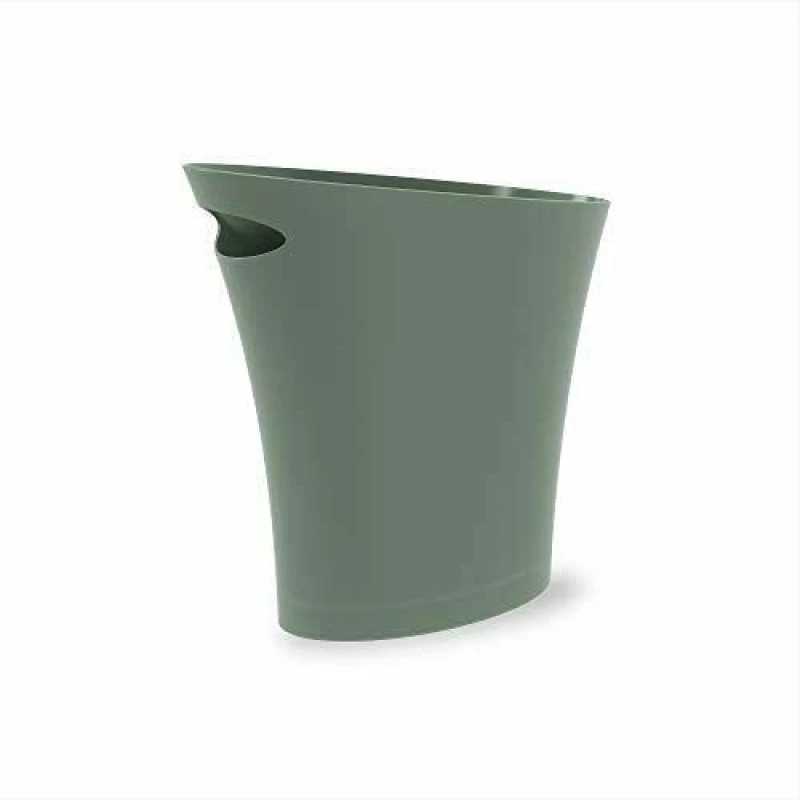 Umbra Skinny Trash Can, Green Color, 7.5 Liters - Umbra