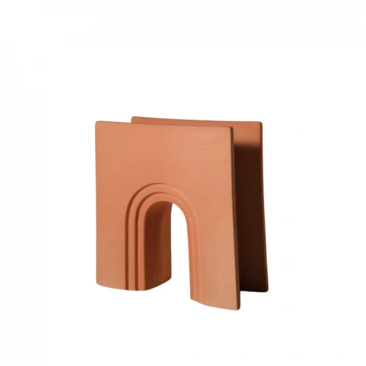 مزهرية سيراميك, باللون البرتقالي الفاتح, 20*20*7 سم مزهرية سيراميك, باللون البرتقالي الفاتح, 20*20*7 سم