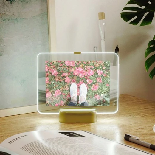 Umbra Photo Frame With LED Lighting,12x17 Cm, Gold Color - Umbra - Image 4